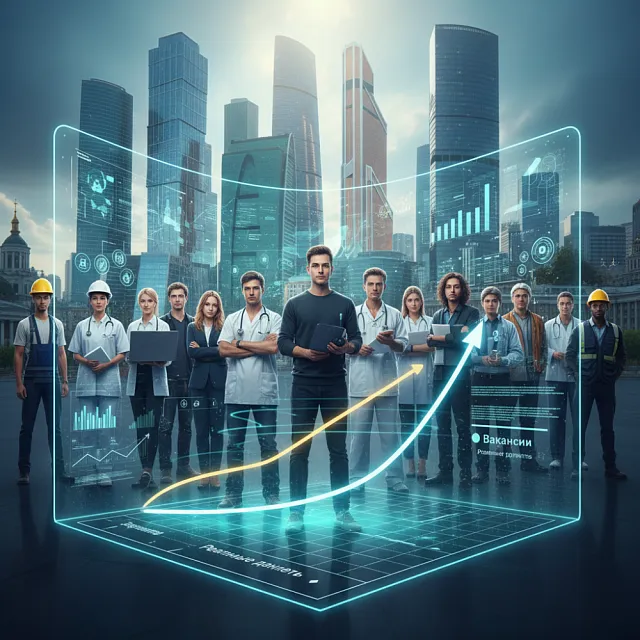 Рынок труда в России в 2026 году: прогноз, зарплаты, вакансии и реальные данные